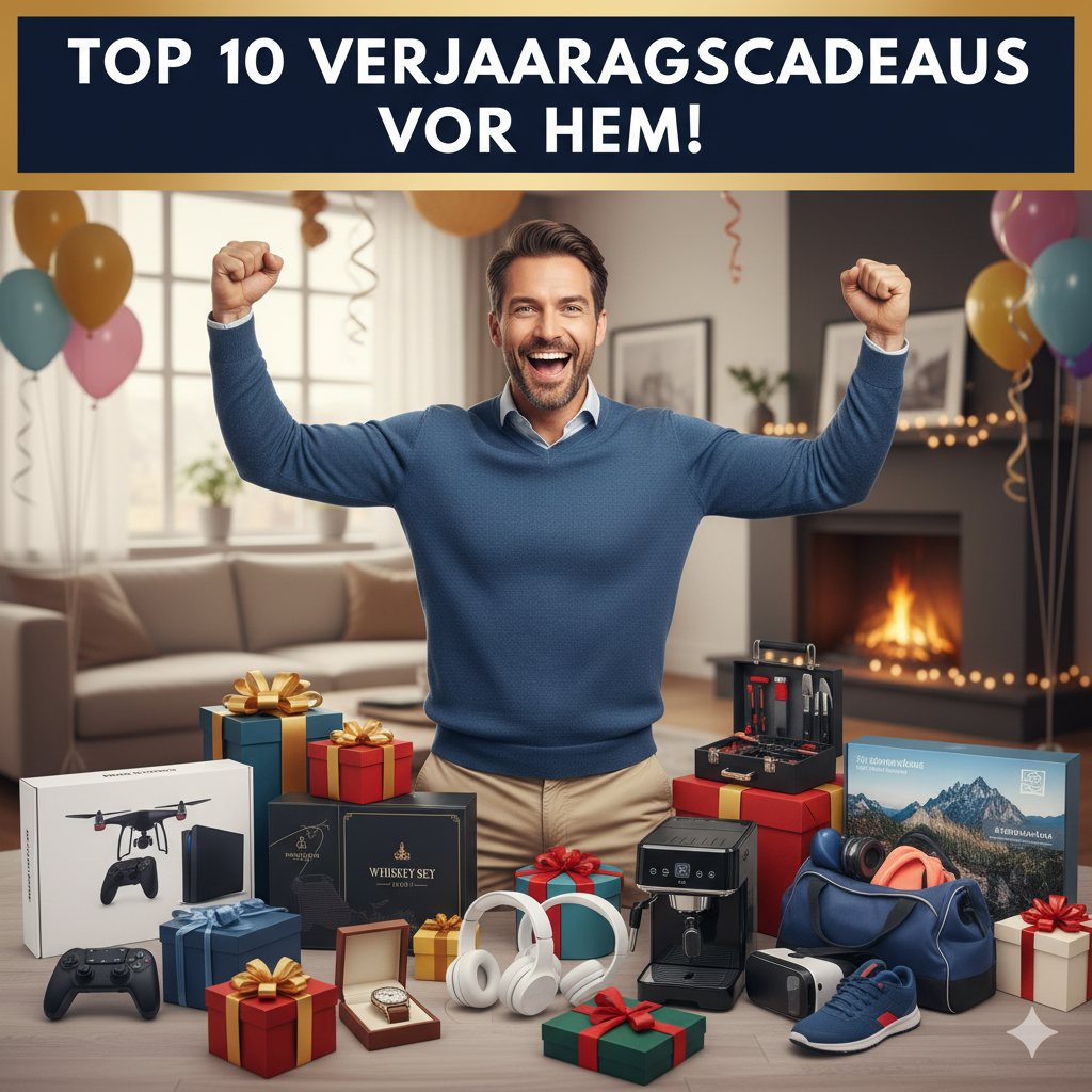 Top 10 verjaardag cadeaus voor hem!