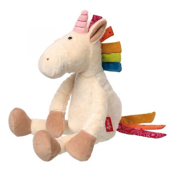 Sigikid knuffeldier witte unicorn 35 cm