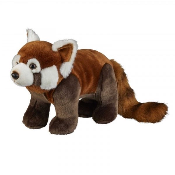 Pluche rode panda knuffel 50 cm knuffeldieren