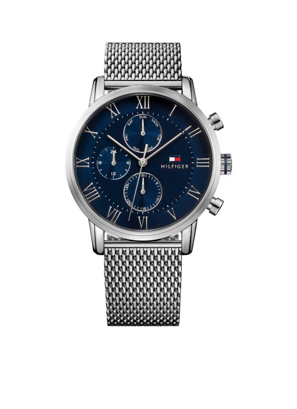 Tommy Hilfiger TH1791398 Horloge Kane staal zilverkleurig 44 mm