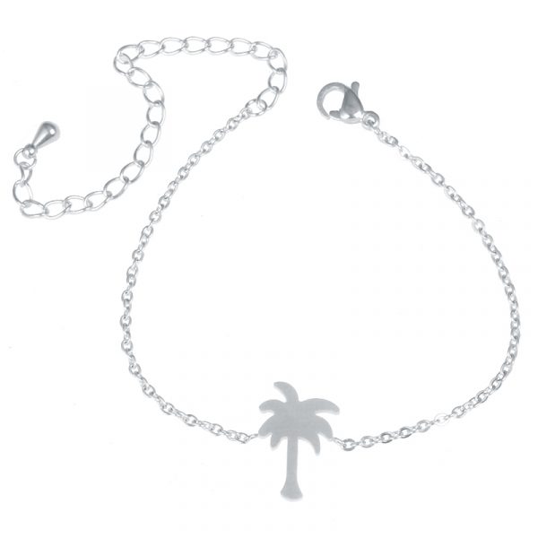 Cilla Jewels armband Palmtree Zilver