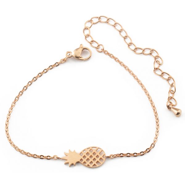 Cilla Jewels armband Pineapple Rosegoud