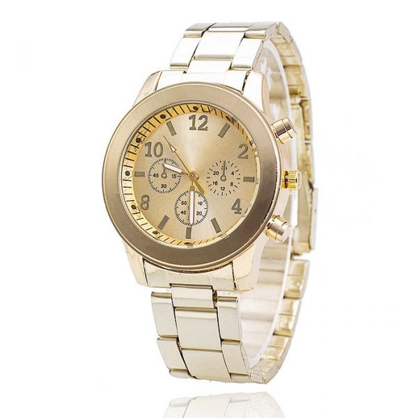 Geneva Fashion horloge Chrono Gold