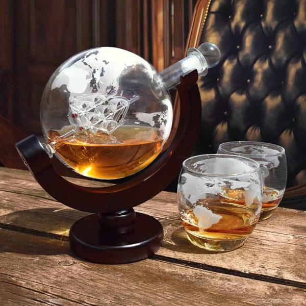 Whiskey Globe Decanter Deluxe