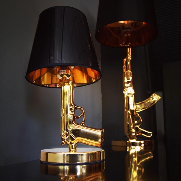 Golden Gun Lamp Replica - Ak-47