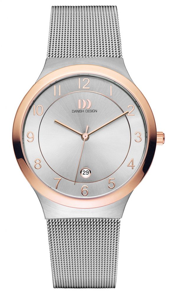 Danish Design Herenhorloge rosékleurige kast IQ68Q1072