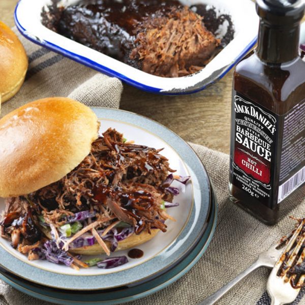 Jack Daniels BBQ Saus - Hot Chili