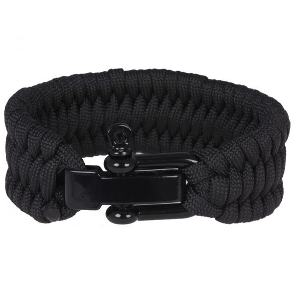 LGT Jewels Paracord armband Black