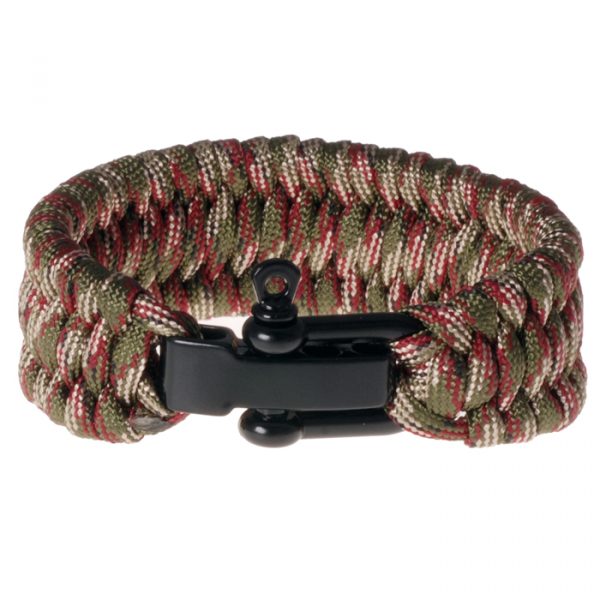 LGT Jewels Paracord armband Green Red