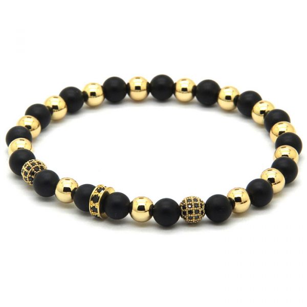 Memphis kralen armband Lucky Ball Gold