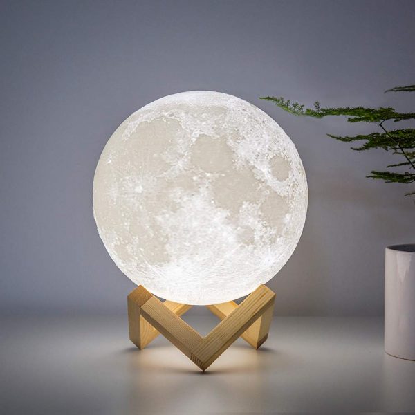 Maanlamp - ø18cm - met Bluetooth Speaker