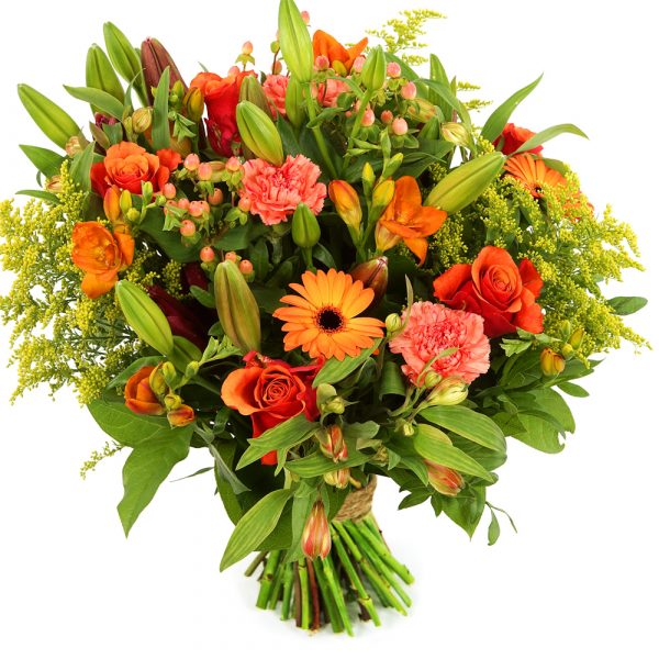 Oranje bloemen bestellen