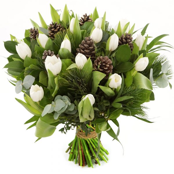 Witte kerst tulpen versturen