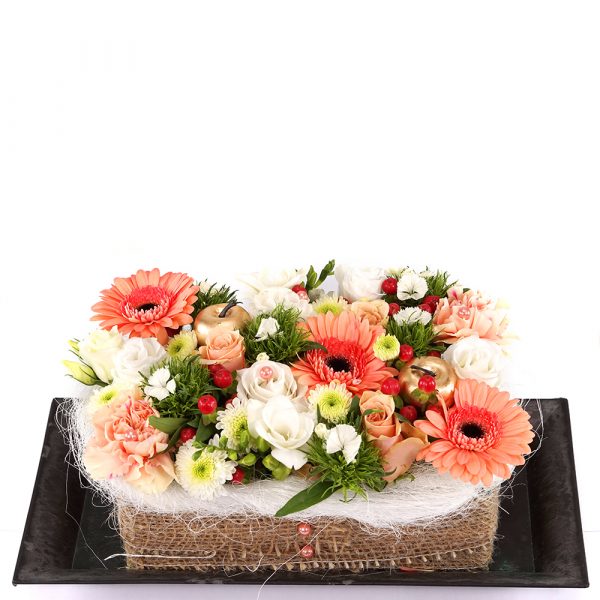 Bloemen cake bestellen