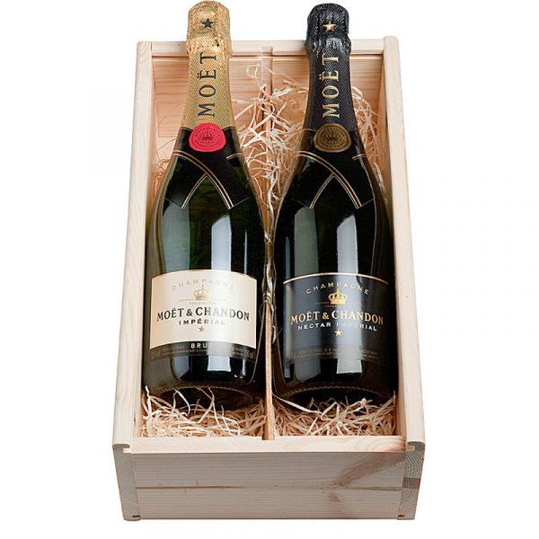 Duo Moët & Chandon Brut en Nectar