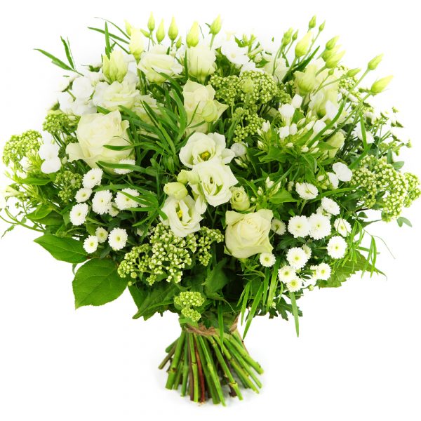 Witte paasbloemen