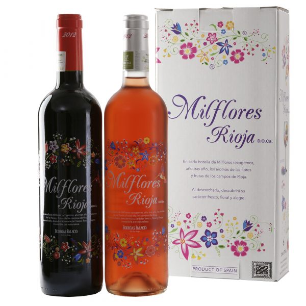 Milflores Rioja rode en rosé wijn