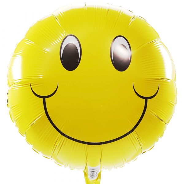 Smiley ballon versturen