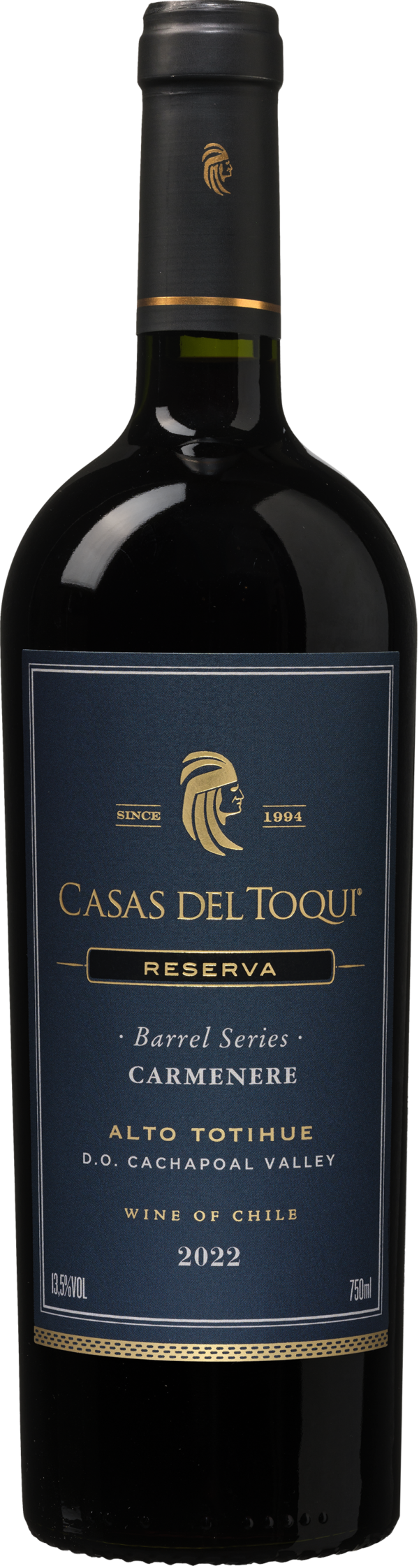 Casas del Toqui Carmenère Reserva