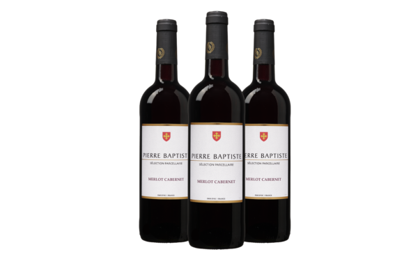 Pierre Baptiste Merlot-Cabernet Sauvignon Probeerpakket (3 flessen)