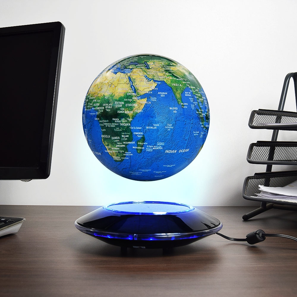 Zwevende Wereldbol - Levitating globe 1 Zwevende Wereldbol - Levitating globe