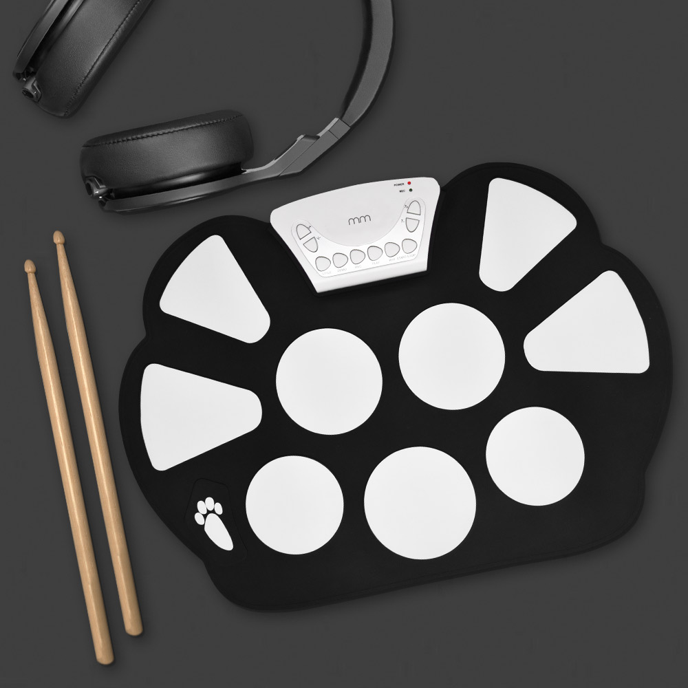 Oprolbaar Drumstel - Roll Up Drumkit 1 Oprolbaar Drumstel - Roll Up Drumkit