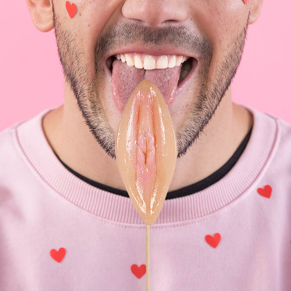 Vagina Lolly - Grappig Cadeau - Aardbeiensmaak - Lollipop 1 Vagina Lolly - Grappig Cadeau - Aardbeiensmaak - Lollipop