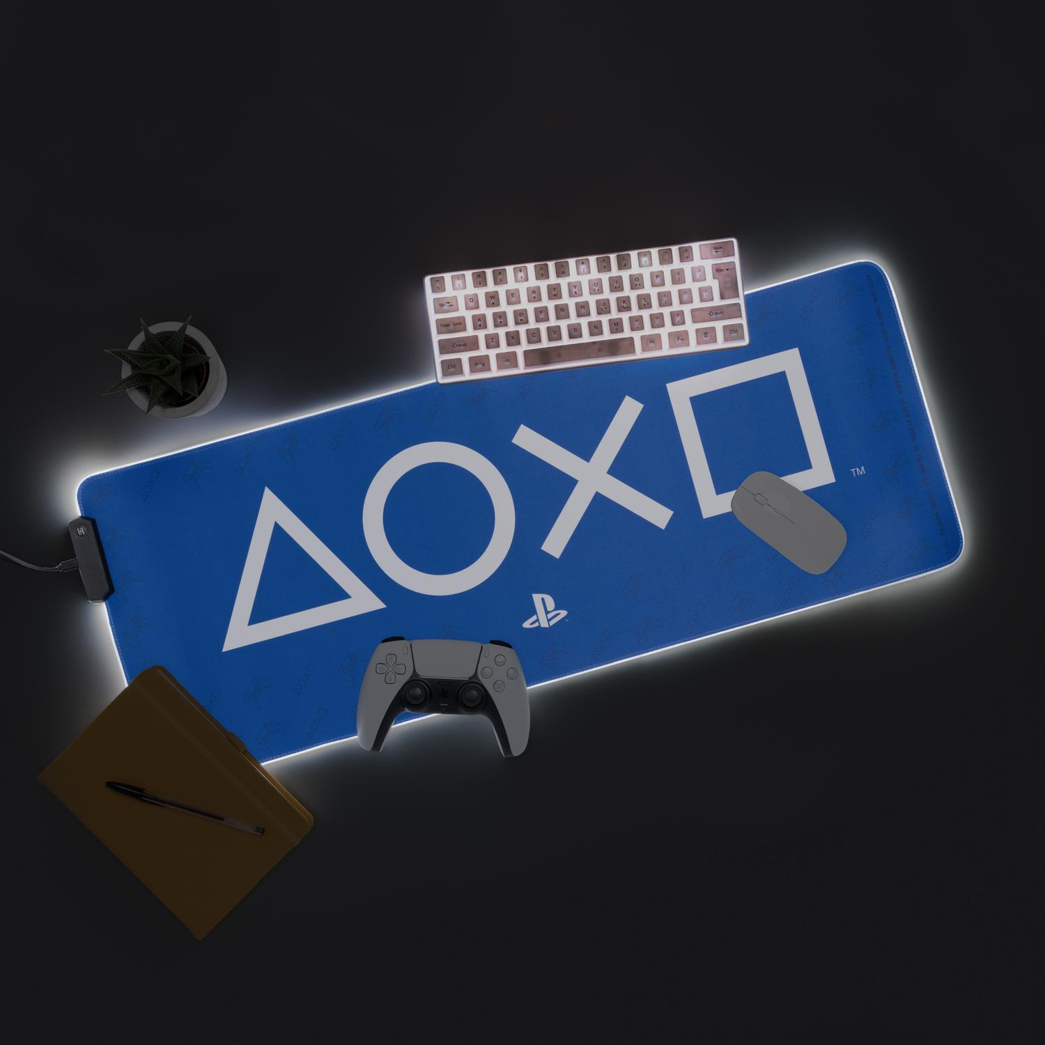 PlayStation Lichtgevende bureauonderlegger 1 PlayStation Lichtgevende bureauonderlegger