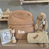 Jollein Babycadeauset Luiertas Rugzak Boucle - Biscuit 1 Jollein Babycadeauset Luiertas Rugzak Boucle - Biscuit