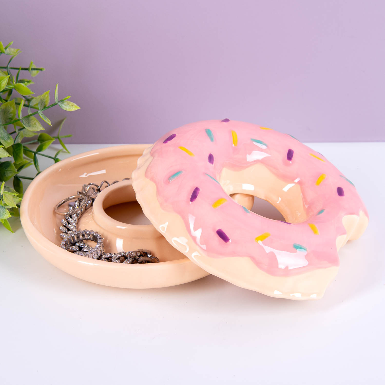 Donut zwemband sieradenschaaltje 1 Donut zwemband sieradenschaaltje