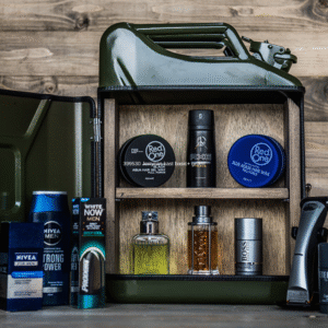 Jerrycan Kast Basic Plus - Groen - Multifunctioneel Opbergmeubel - Vintage Design - Stijlvol en Praktisch cadeau