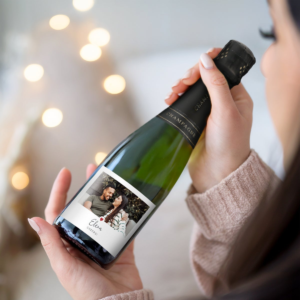 Champagne met bedrukt etiket - René Schloesser (375ml)