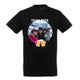 T-shirt voor mannen bedrukken - Zwart - XXL