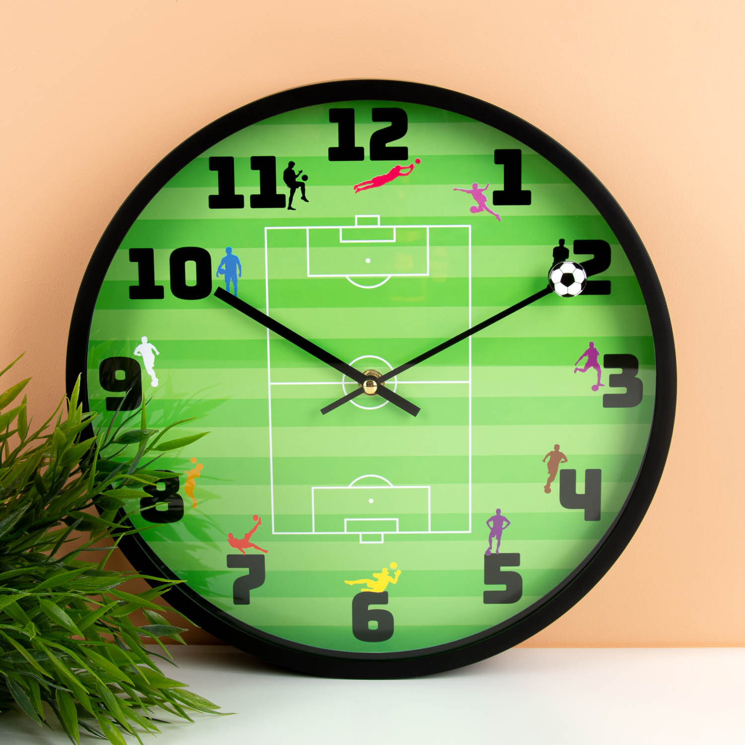 Voetbal klok 1 Voetbal klok