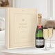 Champagnepakket met glazen - Moët & Chandon Brut - Gegraveerde deksel