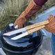 BBQ tang met naam