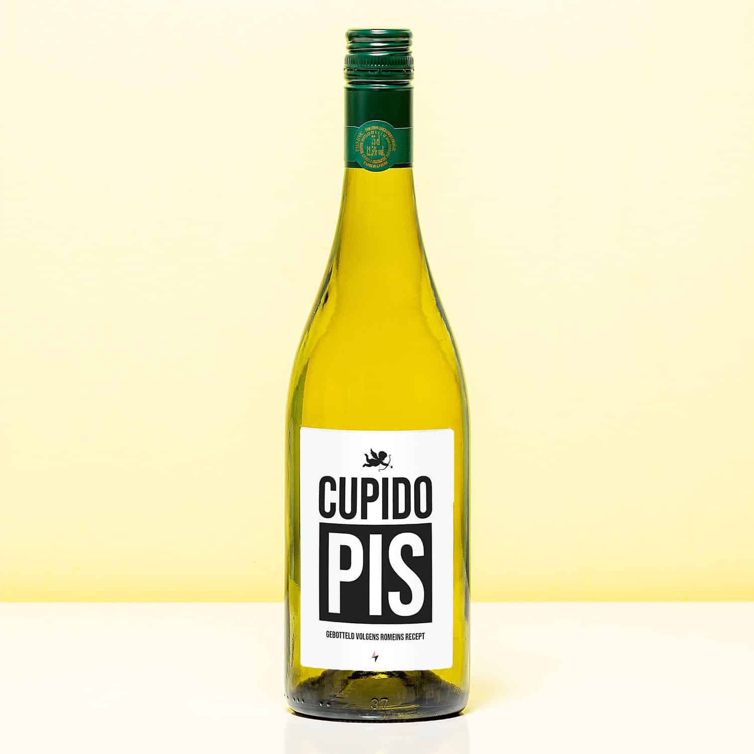 Wijnfles Cupido pis 1 Wijnfles Cupido pis