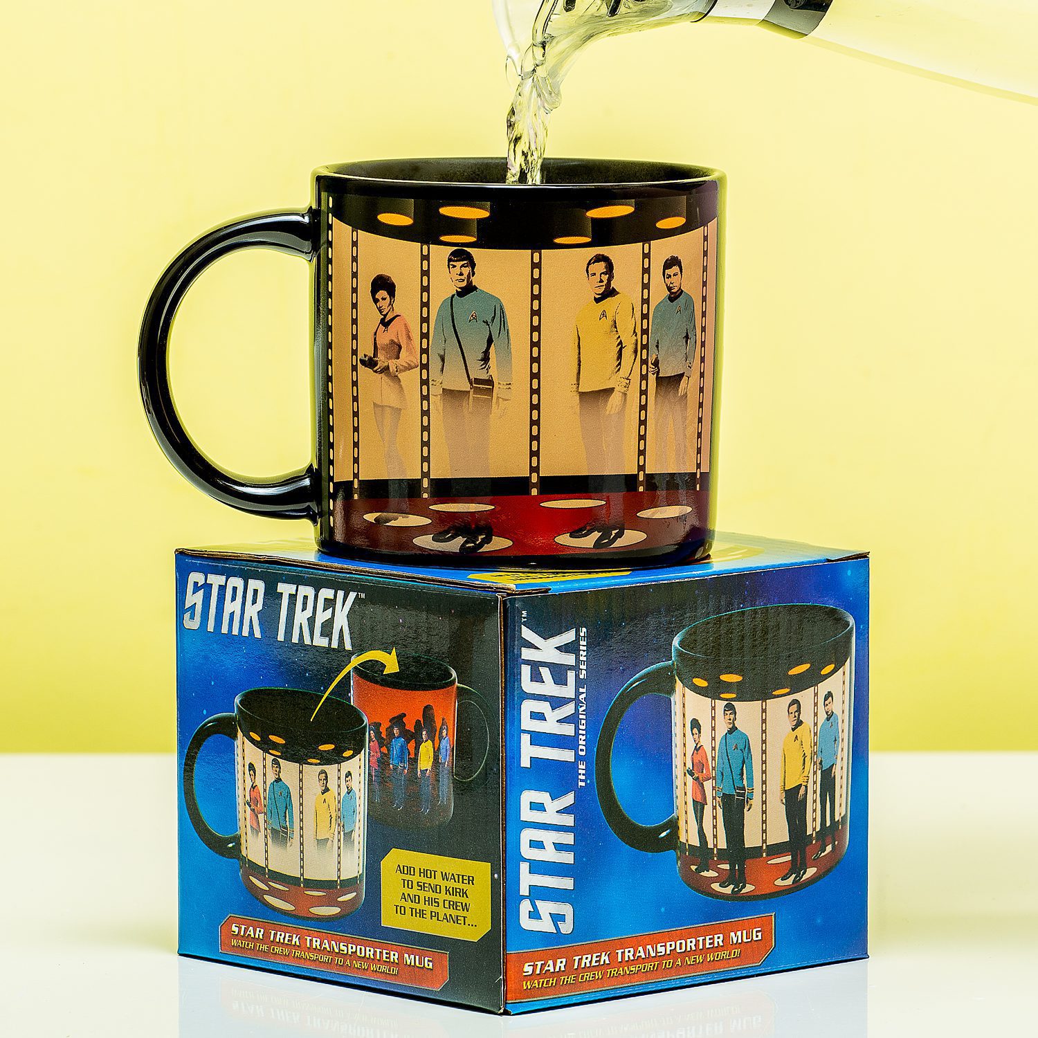 Star Trek Transporter warmtegevoelige mok 1 Star Trek Transporter warmtegevoelige mok