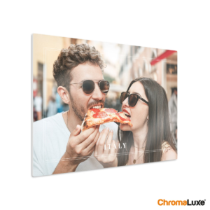 Foto op aluminium afdrukken - Wit (ChromaLuxe) - 40 x 30 cm