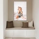 Foto op aluminium afdrukken - Wit (ChromaLuxe) - 50 x 75 cm