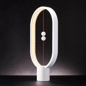 Heng Balance Lamp Oval - Magnetische lamp - Wit - Groot - 32.4 x 27.9 x 9.7 cm