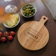 Borrelplank graveren - Teak - S