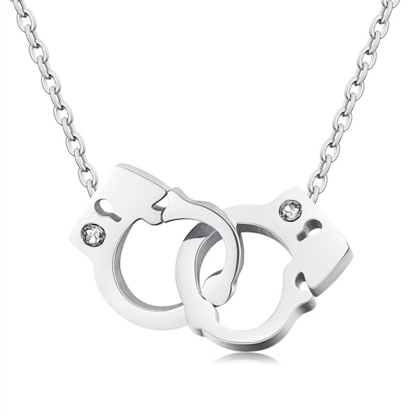 Cilla Jewels ketting Zilver Handcuff Pendant 1 Cilla Jewels ketting Zilver Handcuff Pendant