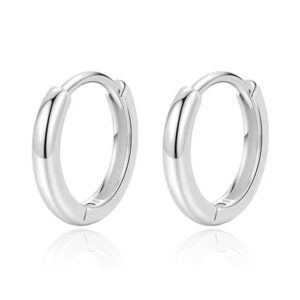 Elenza Sterling .925 Zilveren Oorringen-16mm