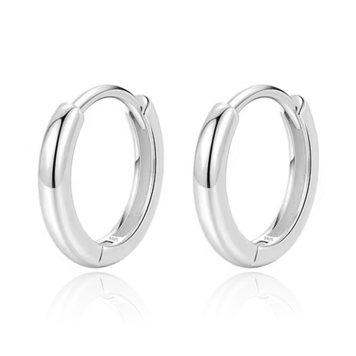 Elenza Sterling .925 Zilveren Oorringen-18mm 1 Elenza Sterling .925 Zilveren Oorringen-18mm