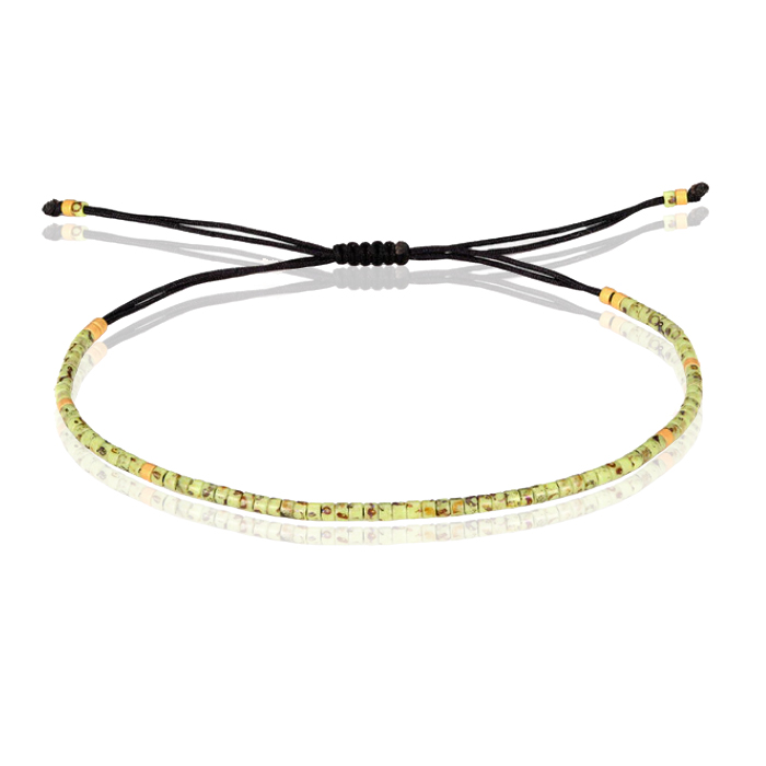 Fijn Kralen Armbandje van Memphis - GroenFijn Kralen Armbandje van Memphis - Groen 1 Fijn Kralen Armbandje van Memphis - GroenFijn Kralen Armbandje van Memphis - Groen