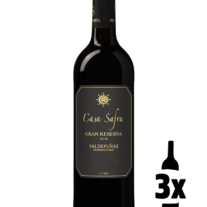 Cadeau Aanbiedingen, Korting Op deze Leuke Kado´s! 13 3 flessen Casa Safra Black Label Gran Reserva Probeerpakket