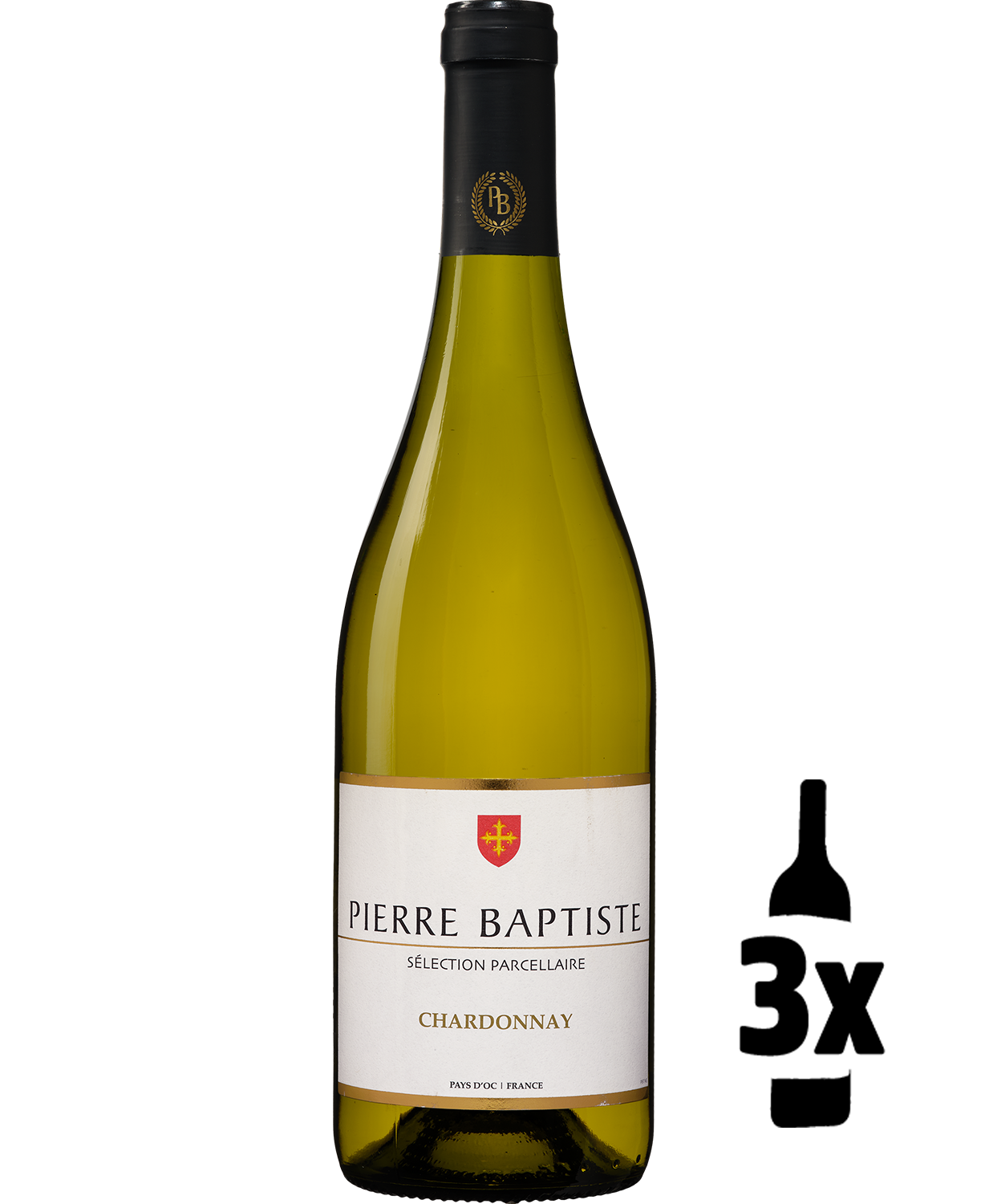3 flessen Probeerpakket Pierre Baptiste Chardonnay 1 3 flessen Probeerpakket Pierre Baptiste Chardonnay