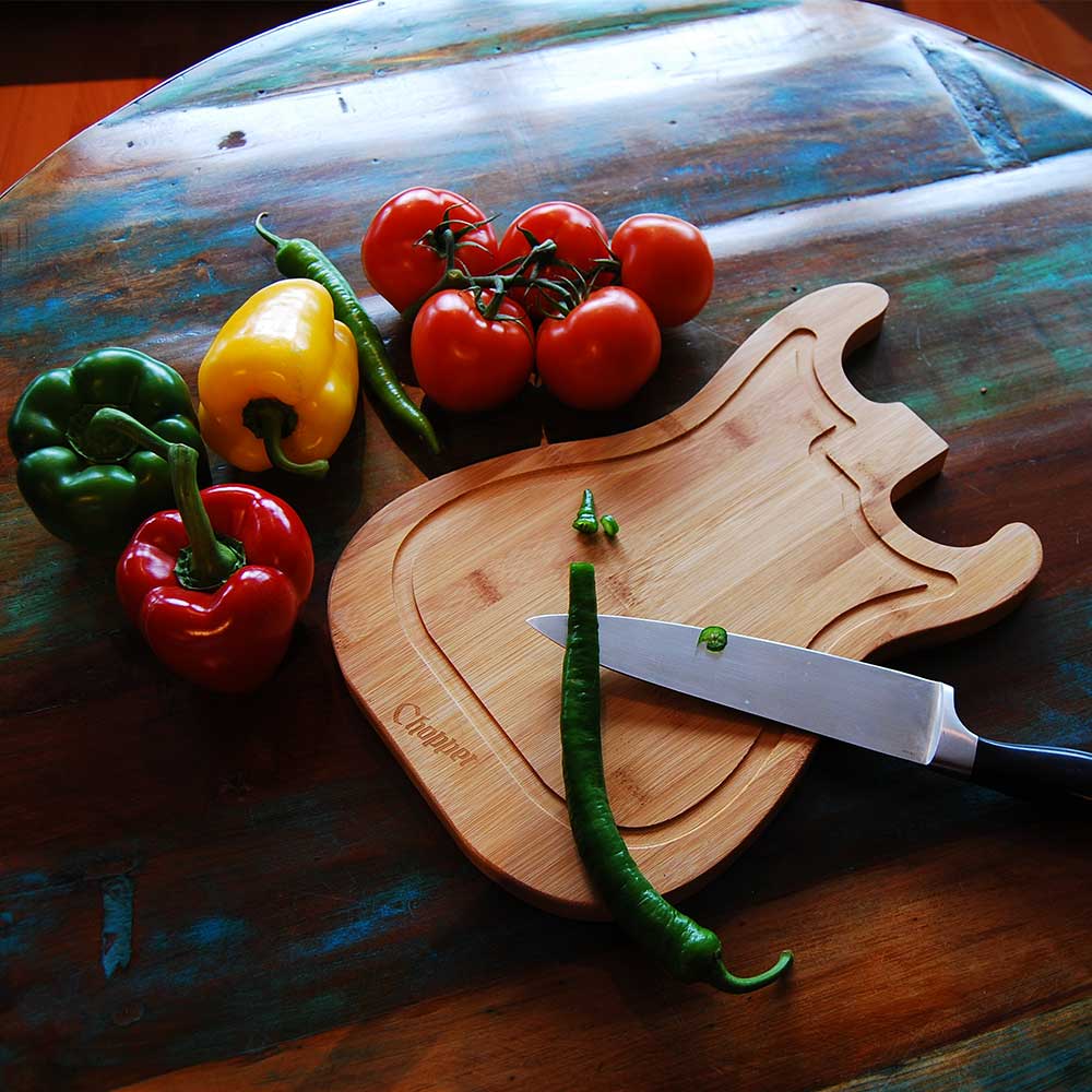 Gitaar Snijplank - Guitar Cutting Board 1 Gitaar Snijplank - Guitar Cutting Board