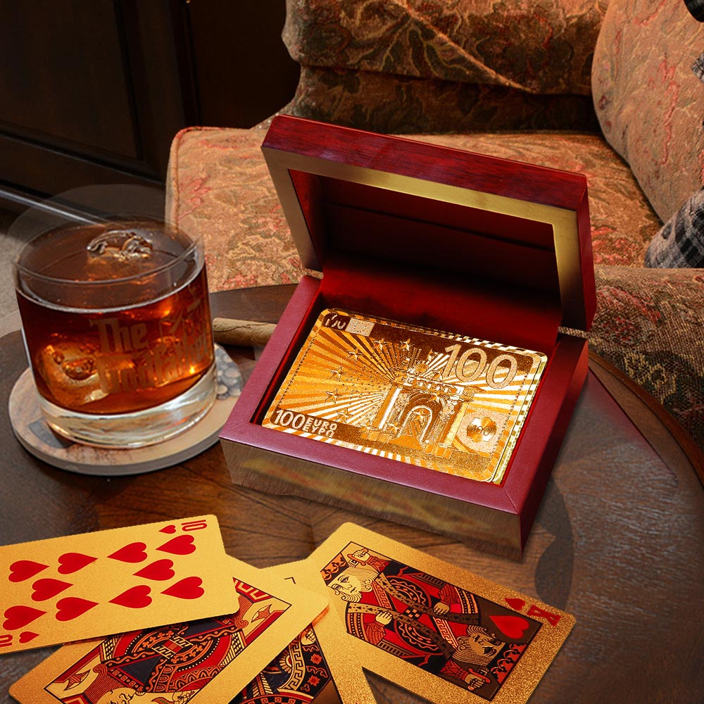 Gouden Luxe Speelkaarten 1 Gouden Luxe Speelkaarten